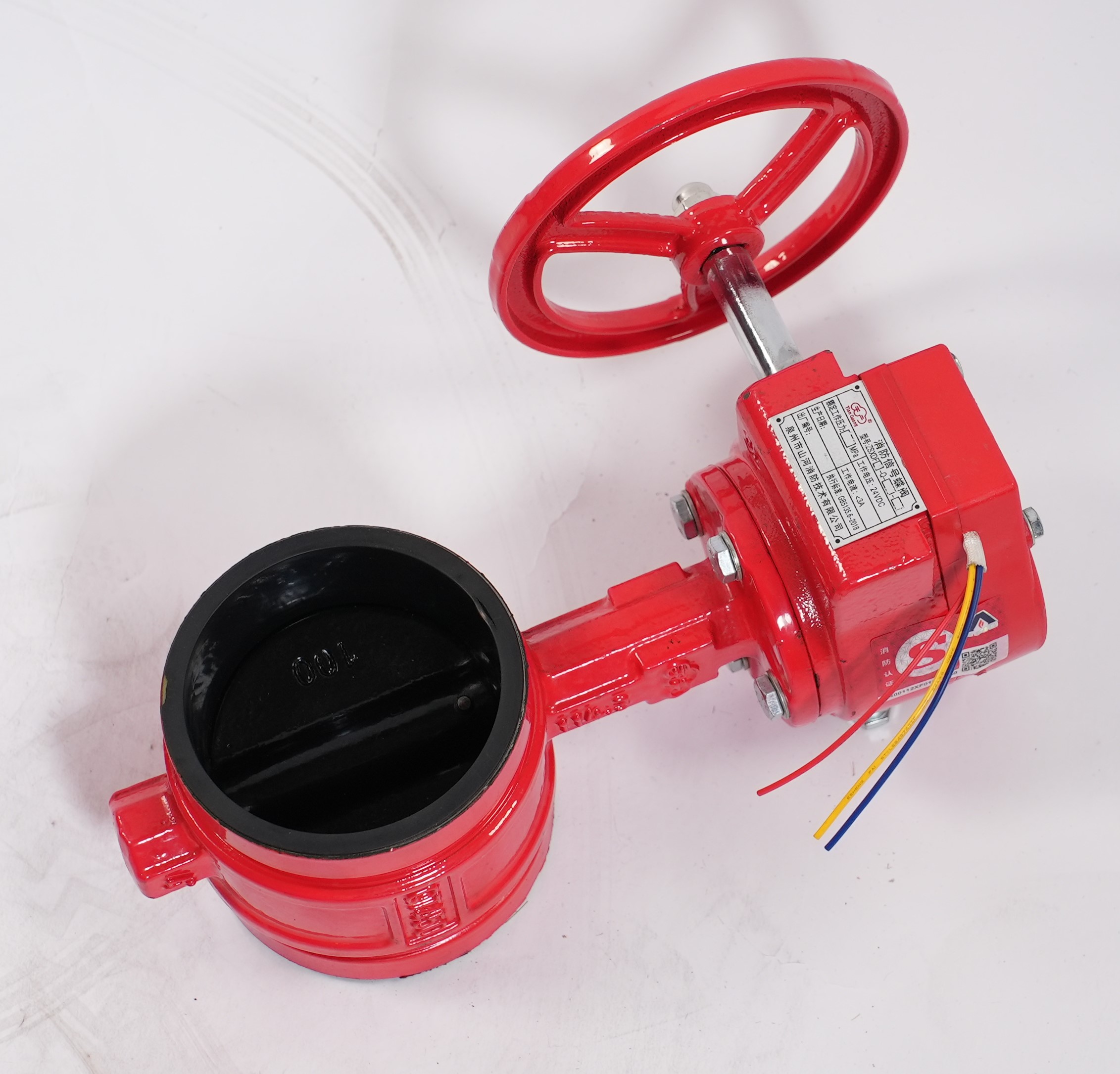 消防信号蝶阀（沟槽）