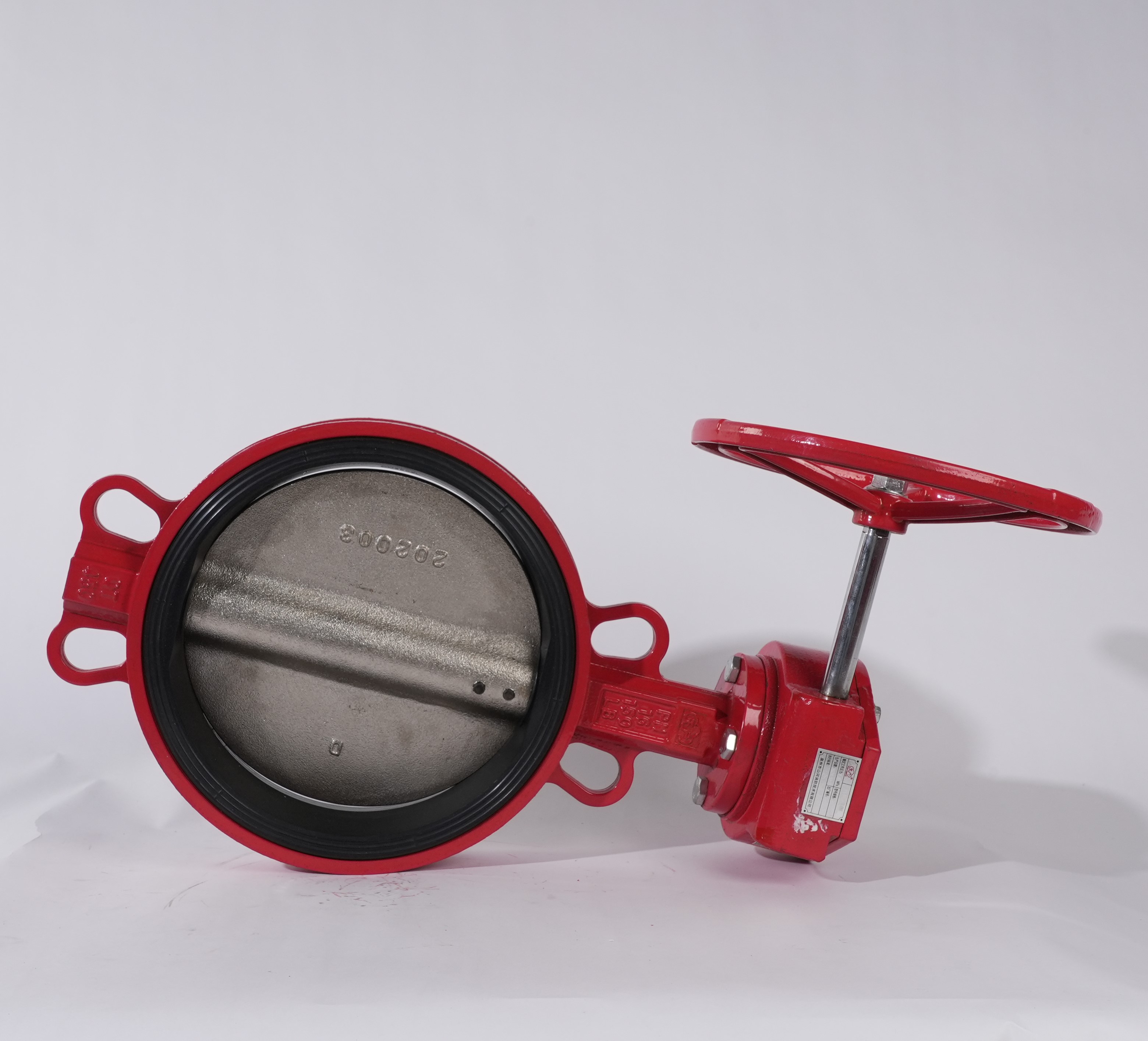 消防蝶阀（对夹涡轮）