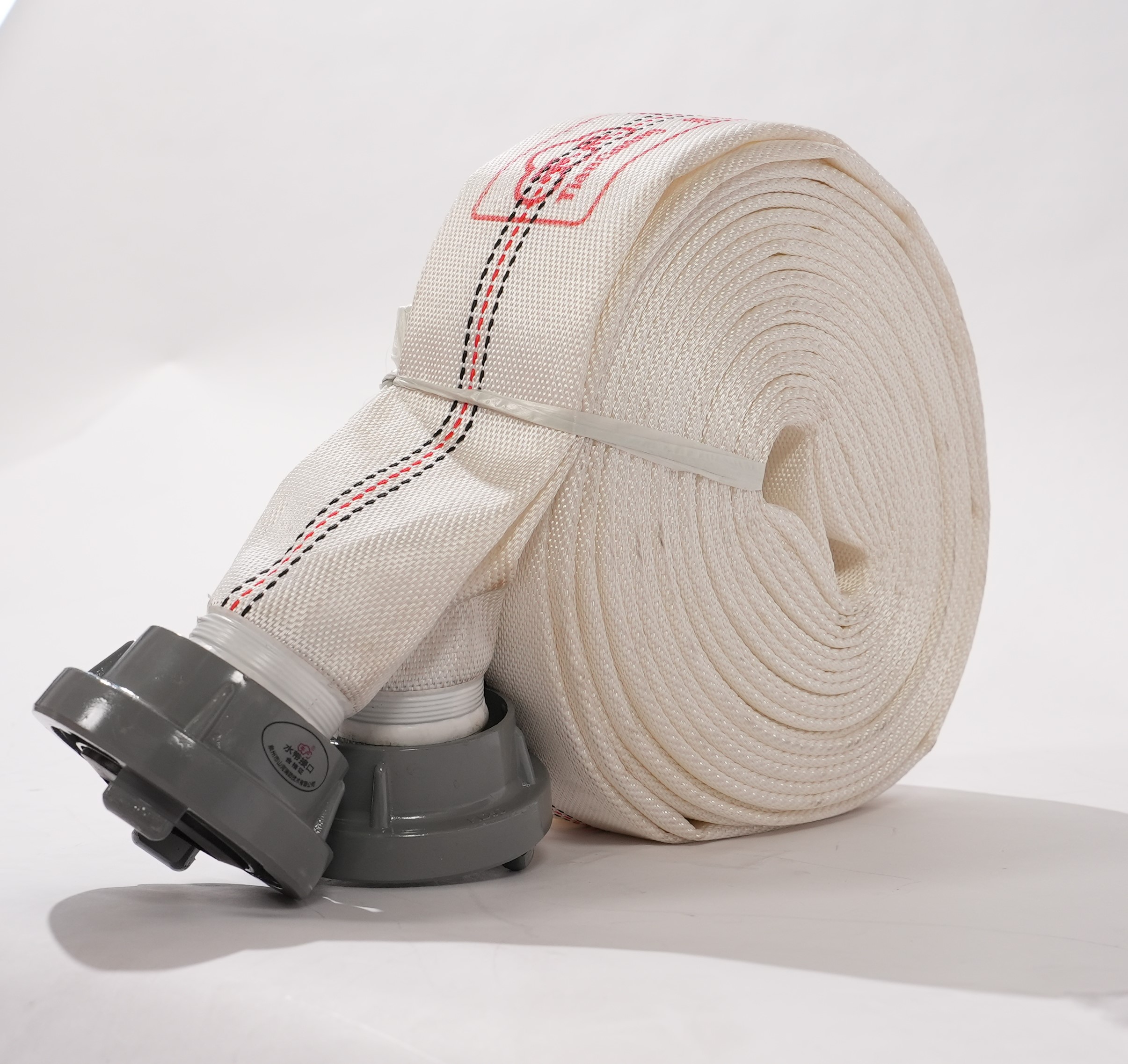 有衬里消防水带（合成橡胶）(带接口)A