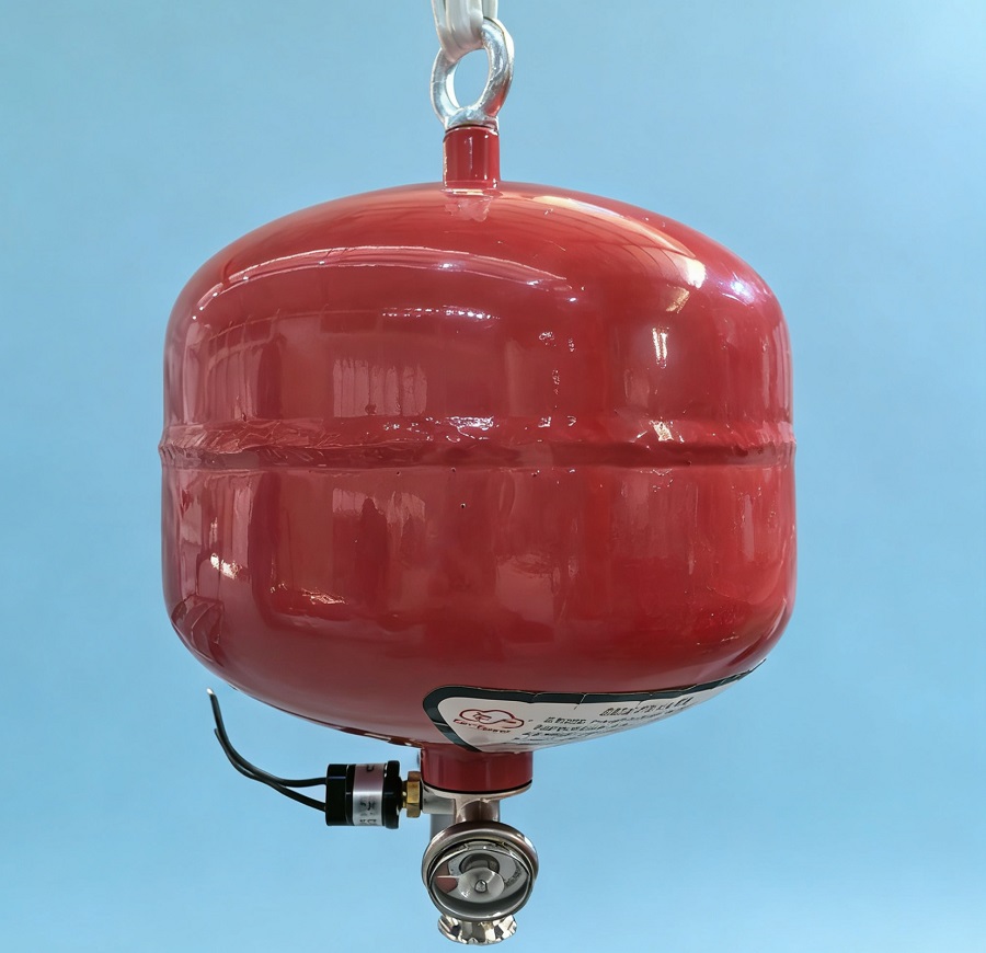 悬挂式干粉灭火装置