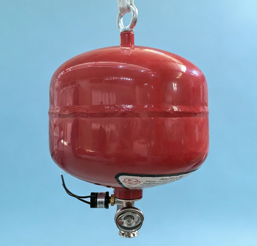 悬挂式干粉灭火装置