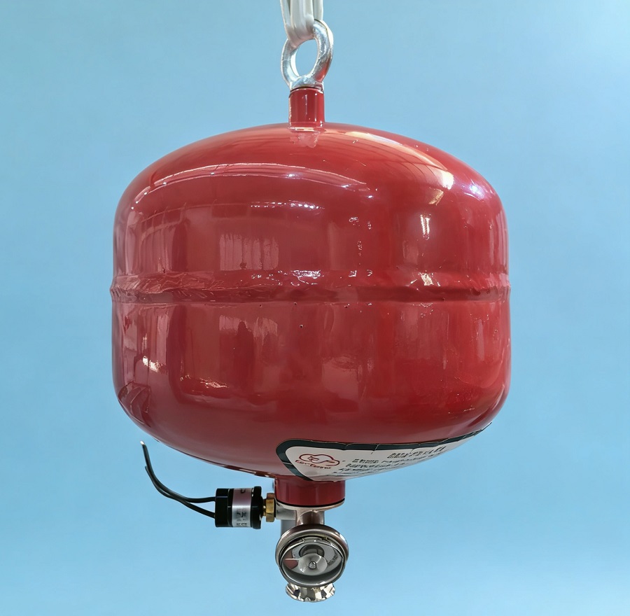 悬挂式干粉灭火装置