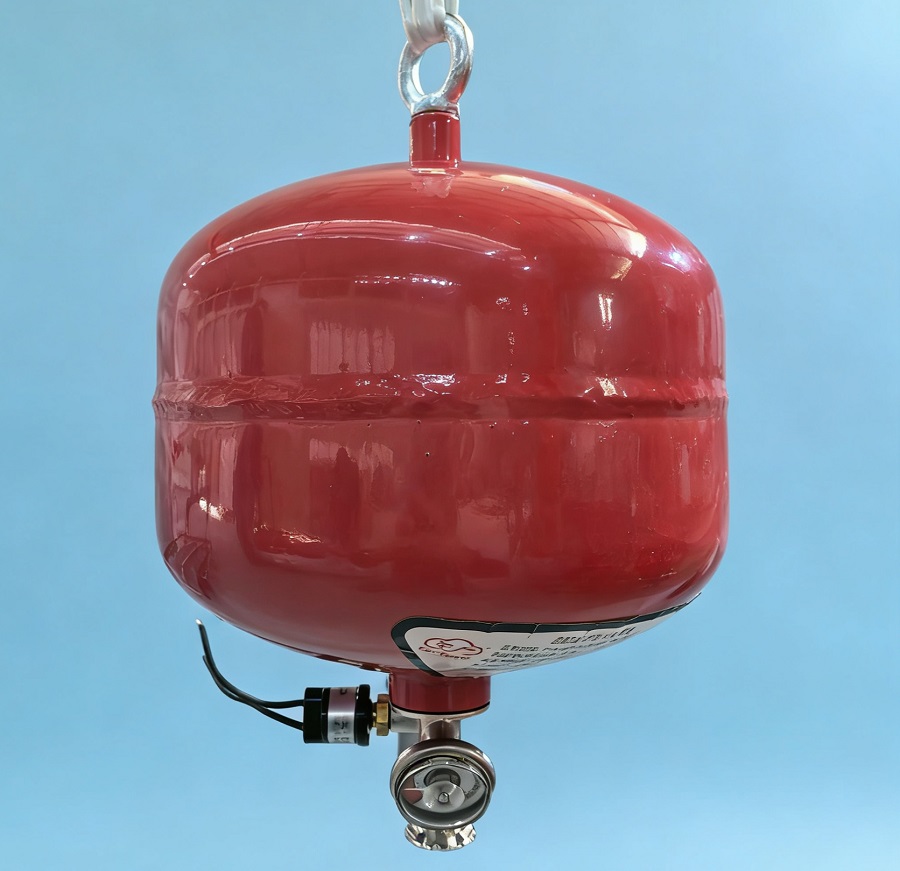 悬挂式干粉灭火装置