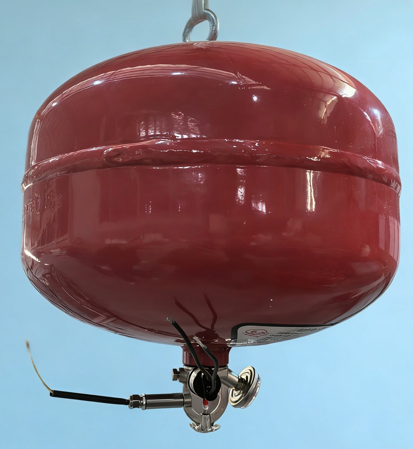 悬挂式干粉灭火装置