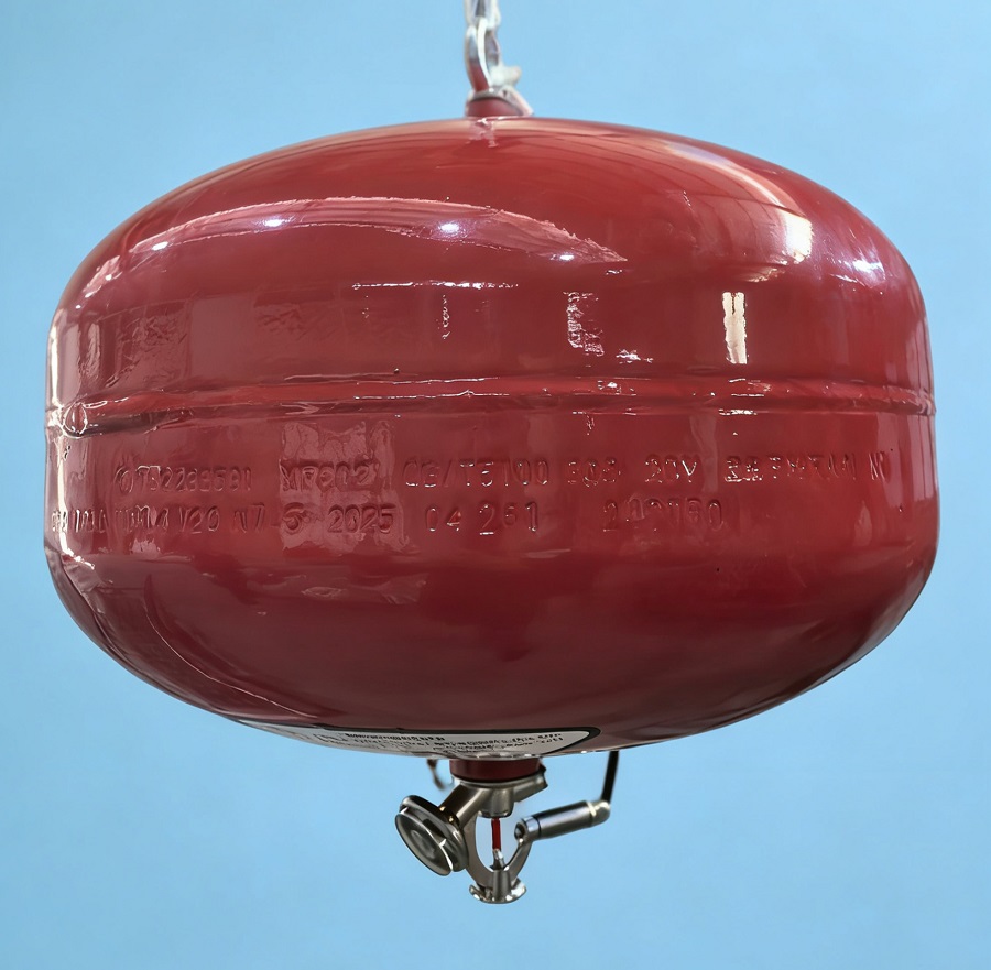 悬挂式干粉灭火装置