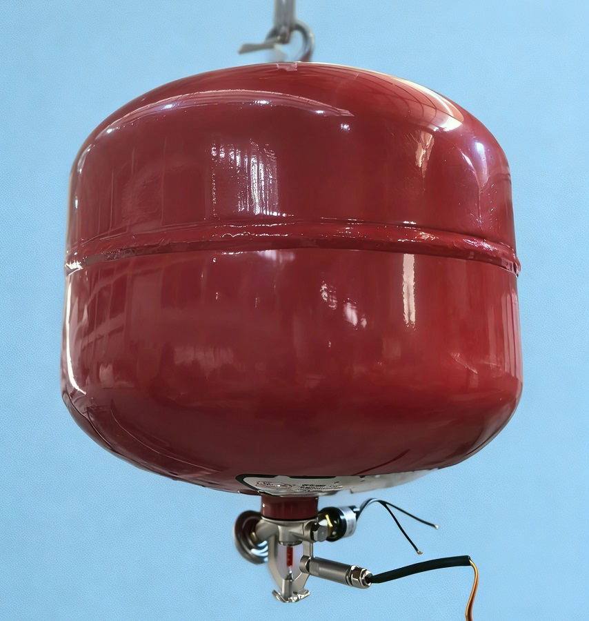 悬挂式干粉灭火装置