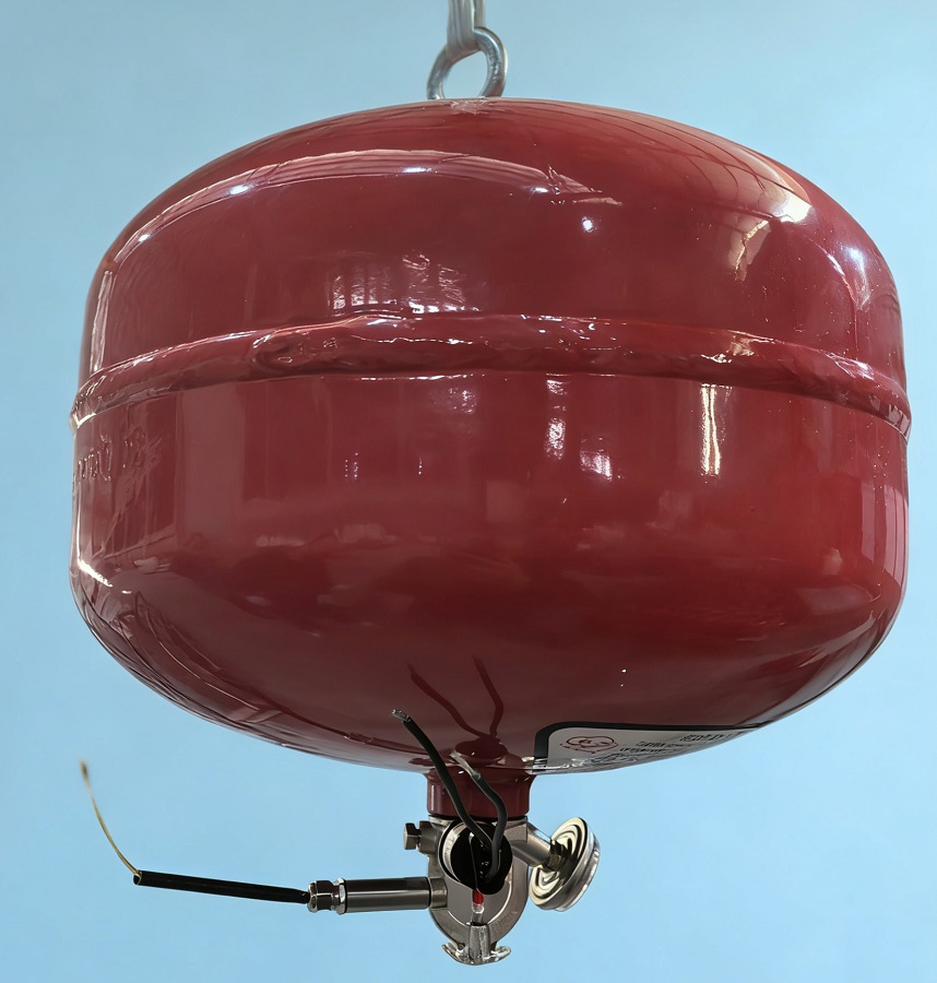 悬挂式干粉灭火装置