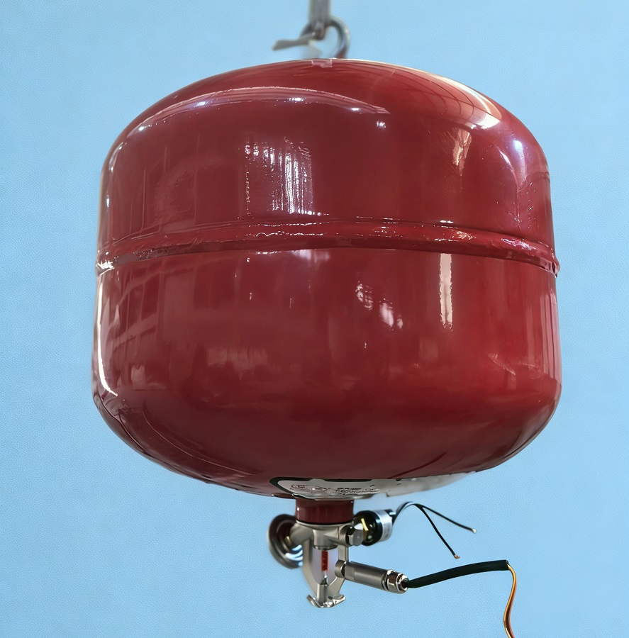 悬挂式干粉灭火装置