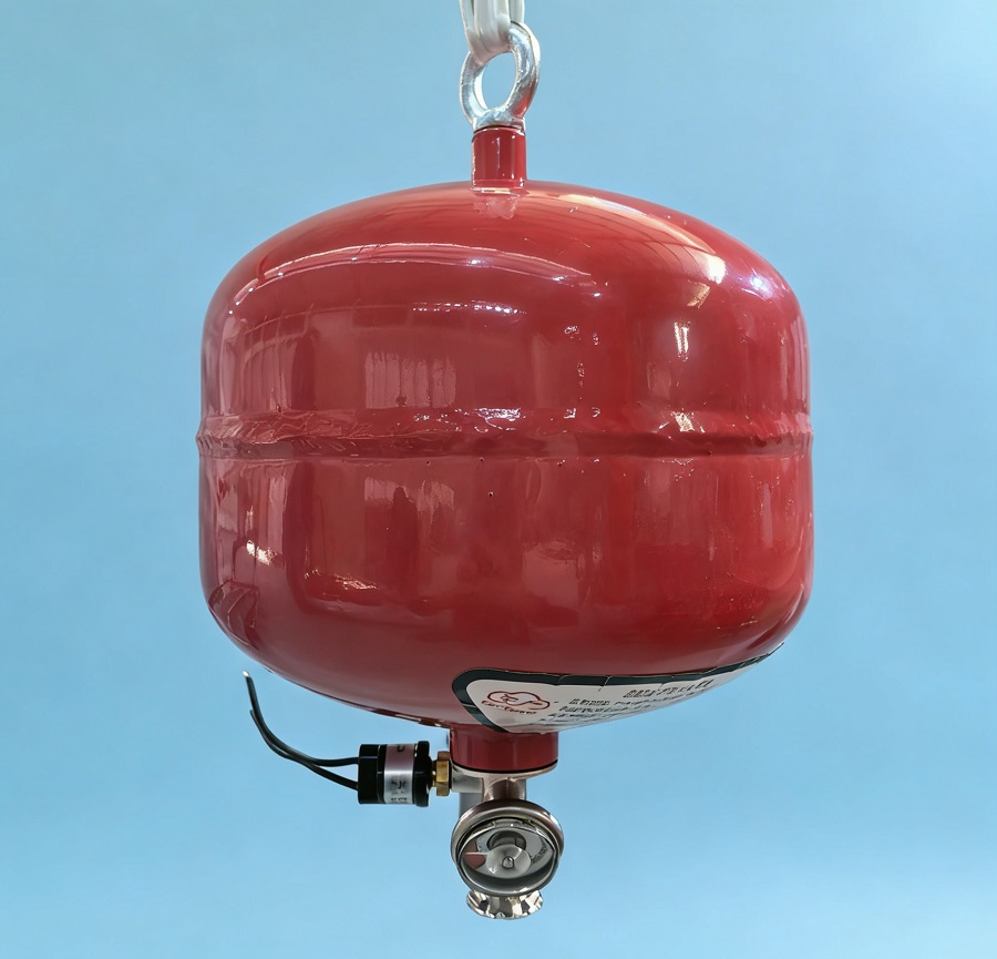 悬挂式干粉灭火装置
